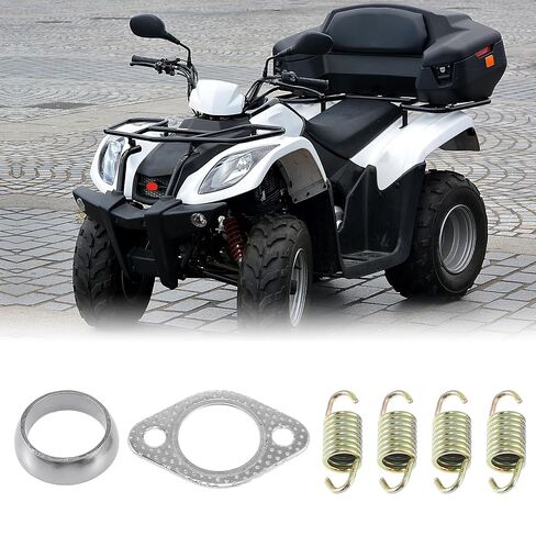 Motoforti ATV Exhaust Pipe Manifold Gasket and Spring Rebuild Kit for Polaris Sportsman Magnum 500 3085075 5240898 in Saudi Arabia