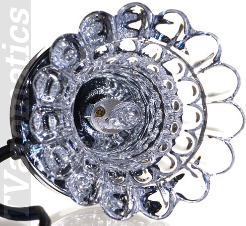 TVaromatics Clear Flared Glass Lite-Touch Electric Aroma Lamp Oil and Wax Tart Warmer in Kuwait