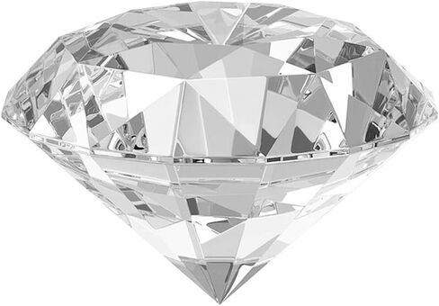 كريستال الأوجه الماس ثقالة الورق الزفاف لصالح ديكور المنزل لصور الأظافر زينة الزفاف كعكة توبر التصوير الفوتوغرافي الدعامة، K9،1 بوصة in Kuwait