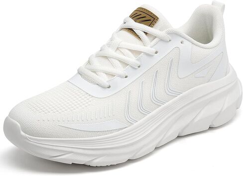 أحذية مشي كاجوال للسيدات: مبطنة ومضادة للانزلاق للتنقل اليومي - خفيفة الوزن ومسامية لراحة طوال اليوم - للنساء من عمر 25 إلى 50 عامًا in Kuwait