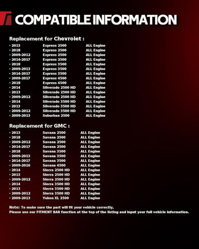 استبدال أسطوانة الفرامل الرئيسية Torchbeam M630556 لـ 2009-2014 Silverado 2500 HD، 2009-2018 Express 2500، 2009-2018 Express 3500، 2009-2014 GMC Sierra 2500 HD in Kuwait