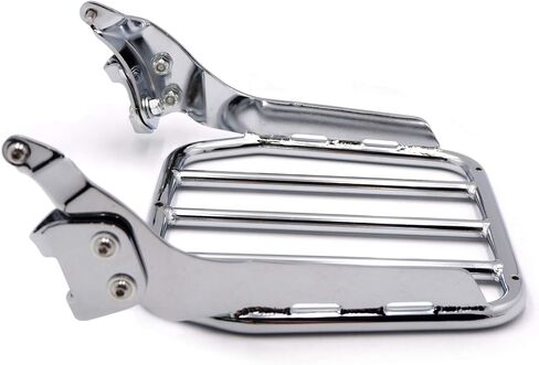 SMT- رف أمتعة رياضي لقضيب Holdfast Sissy Bar المستقيم من الكروم لـ 18-later FLDE FLHC FLHCS FLSL FXBB [P/N: TGHD-BR-R007] in Kuwait