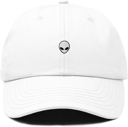 DALIX Lil Alien Embroidered Cotton Cap Outdoor Space Nature Dad Hat Mens in Saudi Arabia