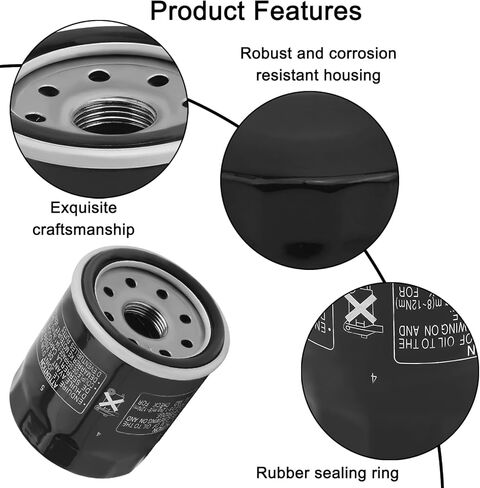 2520799 فلتر زيت 3084963 لـ Polaris Sportsman 500 450 400 335، Ranger 400 500، Trail Boss 330، Trailblazer 330، Scrambler 500، Magnum 325 330 425 500، Xplorer 400 500، Xpedition 325 425,1 قطعة in Kuwait