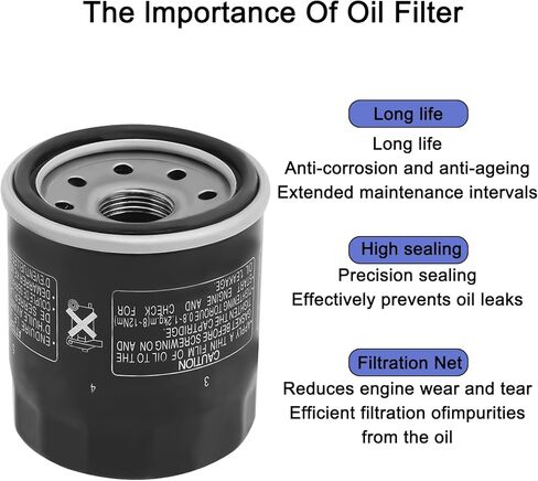 2520799 فلتر زيت 3084963 لـ Polaris Sportsman 500 450 400 335، Ranger 400 500، Trail Boss 330، Trailblazer 330، Scrambler 500، Magnum 325 330 425 500، Xplorer 400 500، Xpedition 325 425,1 قطعة in Kuwait