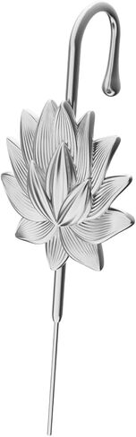 أقراط لوتس بلوم هيليكس هوك - قابلة للتعديل، لا تسبب الحساسية، نمط أساور الأذن للجنسين in Kuwait