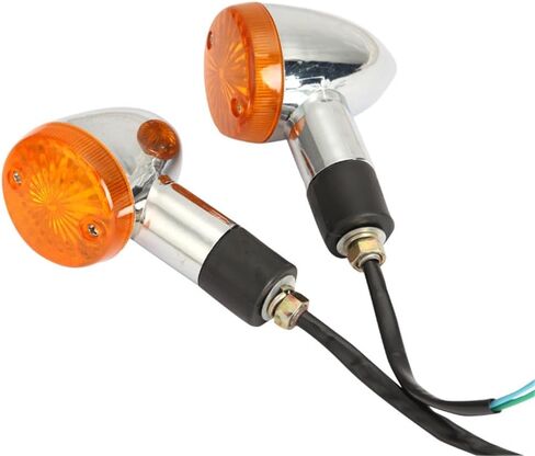 إشارات شريط الضوء LED للدراجات النارية المتوافقة مع H-onda VTX 1300 C R S RETRO VT VF 700 750 1100 - مجموعة مصابيح الضباب المطلية بالكروم مع 27 مصباح LED وCOB SMD in Kuwait
