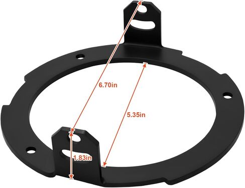 LP6 LED دعامة المصباح الأمامي لموديلات Harley Davidson Low Rider ST/FXRST/FXLRST 2022-2024 in Kuwait