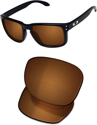 عدسات بديلة من OSharp لنظارات Oakley Holbrook OO9102-57mm الشمسية - مستقطبة عالية الدقة، مرآة، حماية من الأشعة فوق البنفسجية in Kuwait