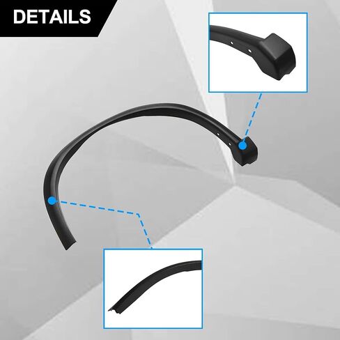 GXARTS Front Left Side Fender Wheel Molding Trim Compatible with Nissan Rogue 2021 2022 2023# 63861-6RR1A 638616RR1A in Saudi Arabia