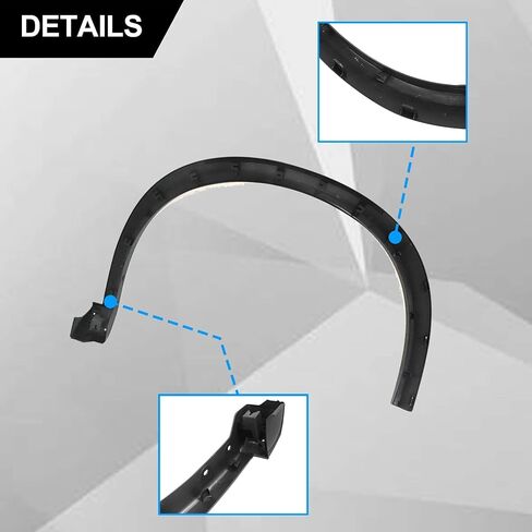 GXARTS Front Left Side Fender Wheel Molding Trim Compatible with Nissan Rogue 2021 2022 2023# 63861-6RR1A 638616RR1A in Saudi Arabia