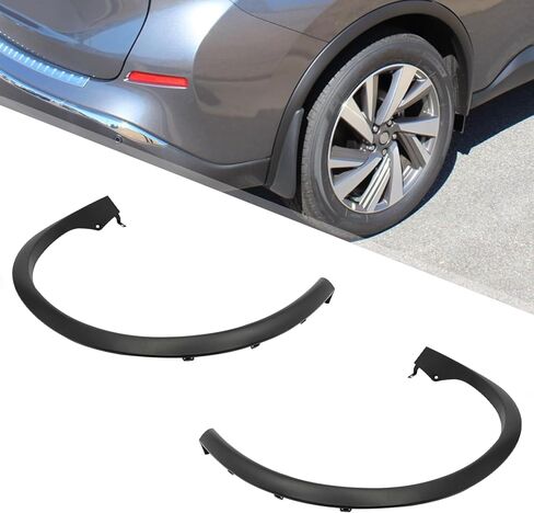 1 Pair Rear Left and Right Fender Trim Wheel Arch Molding for 2015-2021 Nissan Murano, Driver + Passenger Side OEM 768565AA0A, 768575AA0A in Kuwait