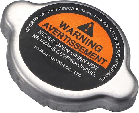 Motoforti Engine Coolant Reservoir Cap, for Nissan, 21430-C992B, Stainless Steel, Silver Tone, 1 Pcs in Saudi Arabia