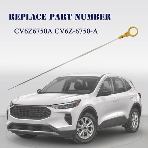 Engine Oil Dipstick Dip Stick Fit for Ford Escape 2013-2019 2.5L, Fusion 2013-2020 2.5L, Transit Connect 2014-2022 2.5L Replace for CV6Z6750A CV6Z-6750-A in Saudi Arabia