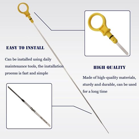 Engine Oil Dipstick Dip Stick Fit for Ford Escape 2013-2019 2.5L, Fusion 2013-2020 2.5L, Transit Connect 2014-2022 2.5L Replace for CV6Z6750A CV6Z-6750-A in Saudi Arabia