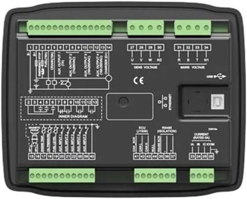 HGM6120LT Single Unit Automation Start/Stop Genset AMF Controller Remote Signal Control Panel in Saudi Arabia