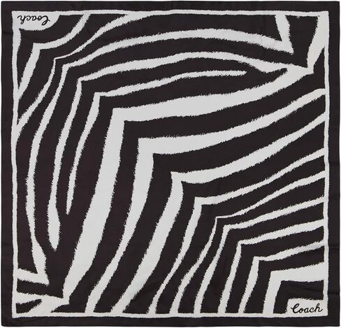 COACH ZEBRA PRINTED SILK SQUARE in Kuwait