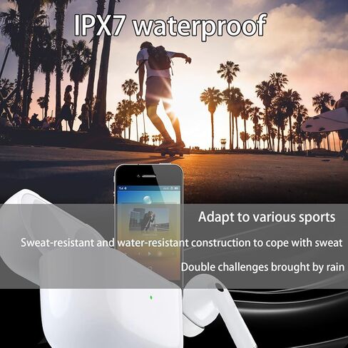 Wireless Earbuds with Active Noise Cancellation,40H Playtime,Bluetooth 5.3 Headphones,Hi-Fi Stereo Sound IPX7 Waterproof. in Saudi Arabia