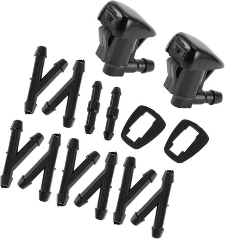 No.15247800 Windshield Washer Nozzle for GMC Acadia 2011-2012 Black Front Plastic 1 Set Benefit in Saudi Arabia