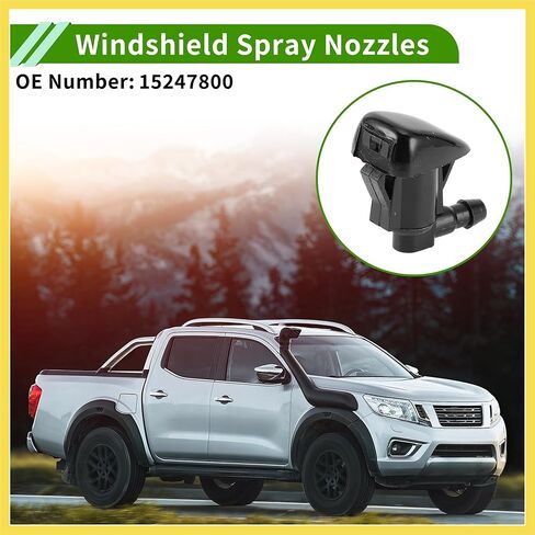 No.15247800 Windshield Washer Nozzle for GMC Acadia 2011-2012 Black Front Plastic 1 Set Benefit in Saudi Arabia