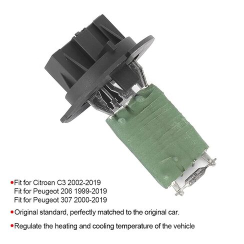 Blower Motor Fan Resistor 6450JP Efficiently Regulates Vehicle Temperature for 206 307 C3 in Saudi Arabia