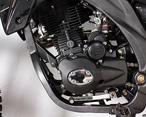 SMART DEALSNOW Brings BRAND NEW APOLLO Dirt Bike 250cc AGB-36 APOLLO with Standard Manual Clutch - MIDNIGHT BLACK Color in Kuwait