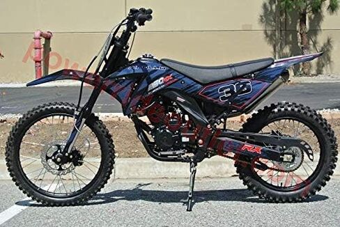 SMART DEALSNOW Brings BRAND NEW APOLLO Dirt Bike 250cc AGB-36 APOLLO with Standard Manual Clutch - MIDNIGHT BLACK Color in Kuwait