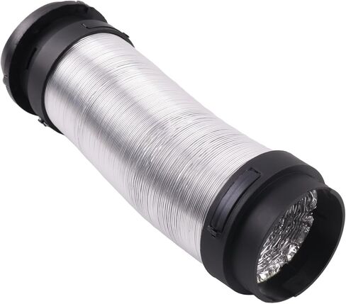 ztuoauma 75mm 3 '' سخان الديزل أنابيب الهواء موصل خرطوم منفذ تنفيس كليب مساعد رقائق الألومنيوم كيت متوافق مع eberspacher airtronic d4 d5 webasto الهواء الديزل سخانات وقوف السيارات 5KW 8KW in Kuwait