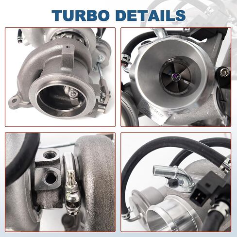 12685688 1.5L Turbo Turbocharger 847-1653 TD025L Fit for Chevy Equinox & GMC Terrain 1.5L L4 2018-2022 Replace 12679399 12699230 in Kuwait