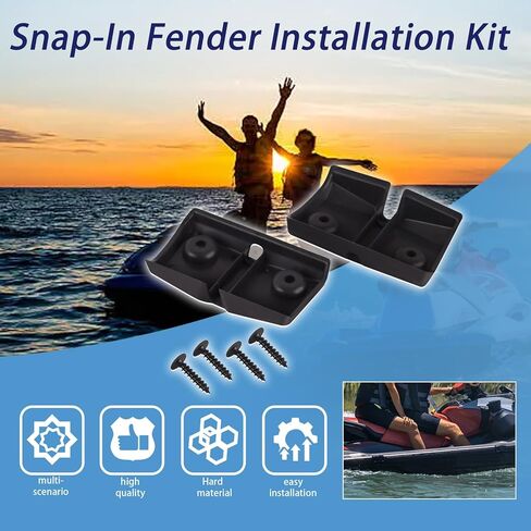 [مجموعة 2] 295100944 مصدات إضافية مع براغي متوافقة مع Sea-Doo GTI وGTR وWAKE 170 (2020 وما فوق) / RXP-X (2021) in Saudi Arabia