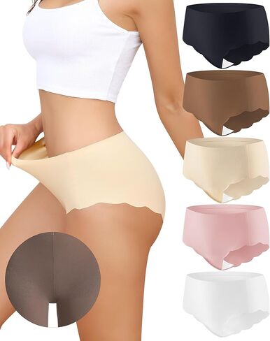LEVAO Camel Proof Seamless Underwear No Panty Lines No Show Womens Active Underwear Breathable for Leggings Workout Yoga in Saudi Arabia