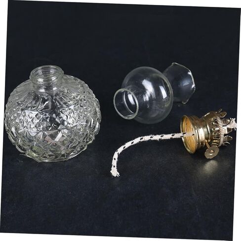 Kerosene Lamp Burner Replacement 4pcs Oil Lamp Parts for Vintage Desktop Kerosene Lamp Lamp Base in Saudi Arabia