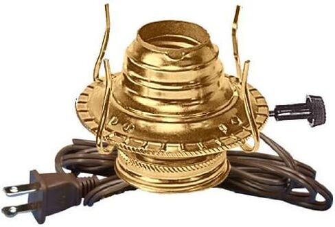 National Artcraft Oil Burner Lamp Making Kit is Pre-Wired in Saudi Arabia