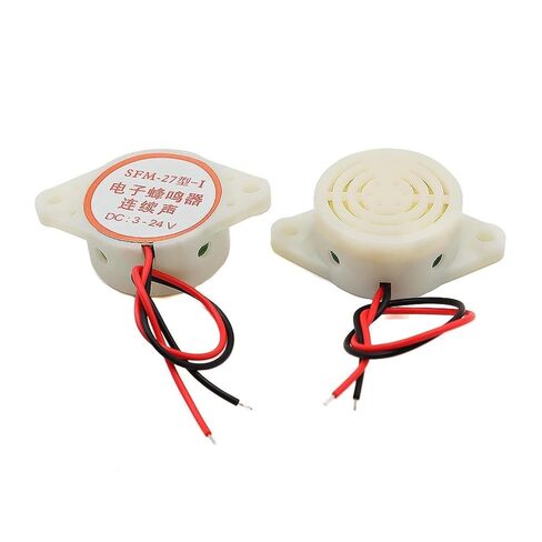 Continuous Beep 100DB High-Decibel DC 3-24V 12V Electronic Buzzer Beep Alarm Car Van SFM-27 Dimension 30 * 15MM in Saudi Arabia