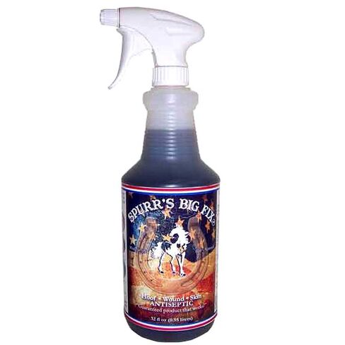 Spurrs Big Fix C Spurrs 32oz Wound Skin Hoof Spray 6 in Kuwait