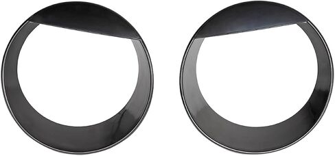 CheroCar Angry Eyes Style Headlight Lamps Cover Front Headlight Trim Cover Frame Bezels Fit for 2018-2025+Jeep Wrangler JL JLU & 2020-2025+Gladiator JT Headlight Trim Cover Accessories in Saudi Arabia