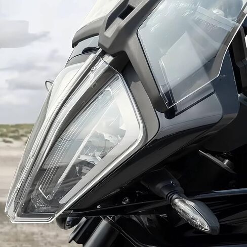 غطاء حماية المصباح الأمامي لـ 790 ADV 890 Adventure 2023 2024 غطاء حماية شفاف جديد للدراجات النارية in Saudi Arabia