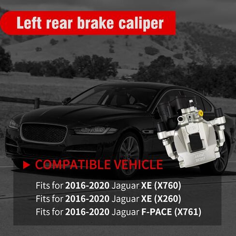 T2H37952 الفرجار الخلفي الأيسر مع محرك كهربائي متوافق مع جاكوار XF/XE/F-PACE 2016-2020 يستبدل T2H7435 T2H37950 in Kuwait