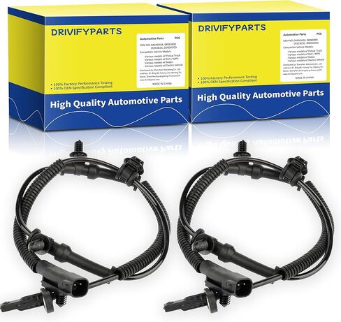 ABS Wheel Speed Sensor Rear Driver and Passenger Side Fit for Jeep Grand Cherokee 2011 2012 2013 2014 2015 2016 2017 2018 2019 2020 2021 2022, Dodge Durango 2011-2022 in Kuwait