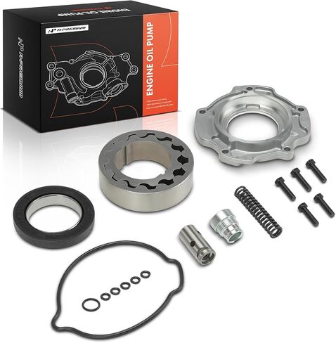 A-Premium Engine Oil Pump for 6.0L - Compatible with Ford F-250 F-350 F-450 F-550 Super Duty 2003-2007, E-350 E-450 Super Duty 2004-2010, E-350 Club Wagon 2004-2005, Excursion 2003-2005 in Kuwait