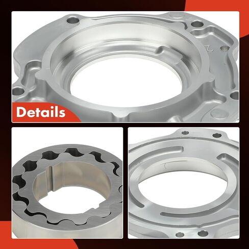 A-Premium Engine Oil Pump for 6.0L - Compatible with Ford F-250 F-350 F-450 F-550 Super Duty 2003-2007, E-350 E-450 Super Duty 2004-2010, E-350 Club Wagon 2004-2005, Excursion 2003-2005 in Kuwait