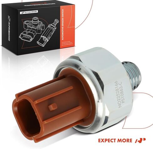 مفتاح ضغط زيت المحرك الممتاز [دبوس واحد] متوافق مع Honda Accord 2011-2017، Pilot 2010-2011/2014-2020، Odyssey 2010-2020، Ridgeline 2017-2020، Crosstour 2012-2015 & Acura MDX، RDX، TLX، RLX in Kuwait