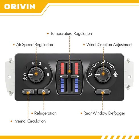 599-210XD وحدة التحكم في المناخ متوافقة مع لوحة التحكم 2003-2007 تشيفي سيلفرادو جي إم سي سييرا 1500 2500 3500 AC in Kuwait