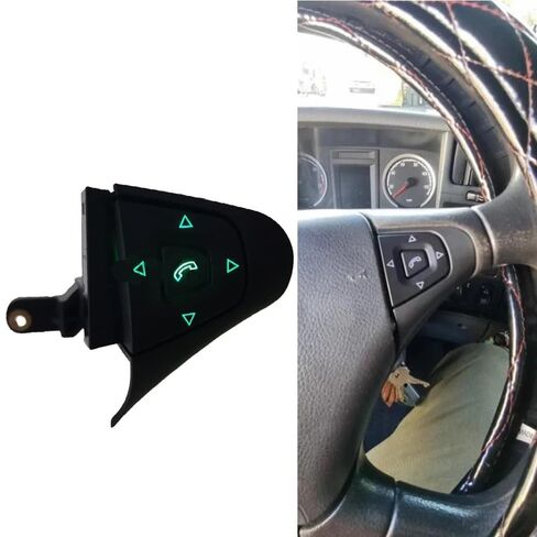 مفتاح التحكم في السرعة المثبت على عجلة القيادة بوتو 1870910 / مناسب لسلسلة الشاحنات Scania P G R T مفتاح التحكم في السرعة وسرعة عجلة القيادة ومقبض زر وقوائم Autocruise in Kuwait