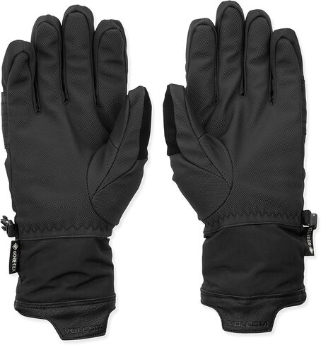 Volcom Men's CP2 GORE-TEX Snowboard Gloves – Waterproof Insulated Gloves Grip Palm, Black, X-Large in Saudi Arabia