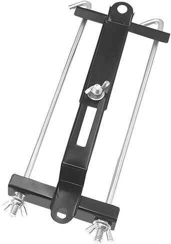 Car Adjustable Battery Hold Down for Tray, Vehicle Adjustable Battery Crossbar with Heavy-Duty Clamps, Automotive Hold Down Crossbar Bracket Holder Kit Accessories, Universal Fit (Large) in Saudi Arabia