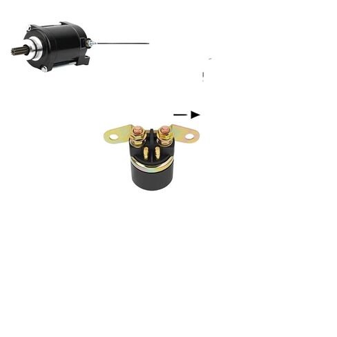 Starter Relay Solenoid Compatible with GS 1150 GS1150 GN125 GN 125 GS300 GSF 400 GSF400 GS500 GSX600 GSX 600 LS650 in Saudi Arabia