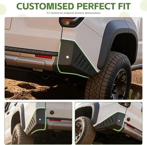 حامي المصد الخلفي لـ 2025 2026 Toyota 4Runner (استبعاد SR5) غطاء زاوية واقي المصد الخلفي مادة TPE ناعمة لملحقات السيارة الخارجية 2025+ 4 عداء in Kuwait