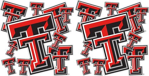 ملصق جامعة صبار الصحراء تكساس تك TTU Red Raiders ملصقات شارات الفينيل زجاجة مياه للكمبيوتر المحمول وقصاصات السيارة T3 (النوع 3-1) in Saudi Arabia