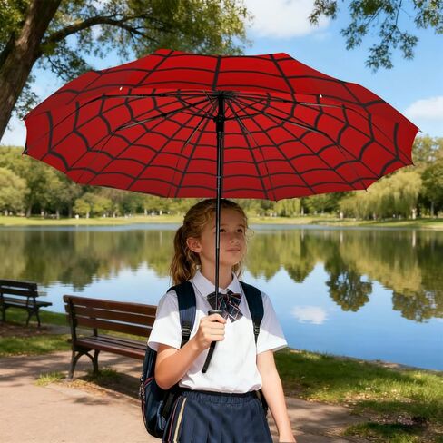 Kids Travel Umbrella for Rain - Windproof Small Cute Automatic Reverse Fold Umbrellas, Auto Open Close Compact Umbrella for Commute, Backpack, Car, Thoughtful Gift for Boys in Saudi Arabia